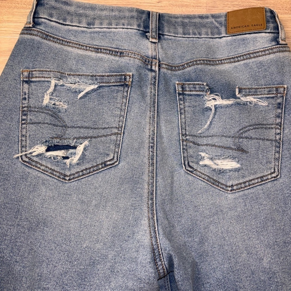 American Eagle Stretch Curvy Mom Jeans Women’s Size 4 Regular - Picture 4 of 6